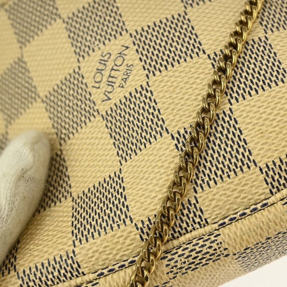 BUYIT Louis Vuitton Damier Azur Mini Pochette Accessoires N58010 DU4099 YQ05312 - Picture 7 of 11